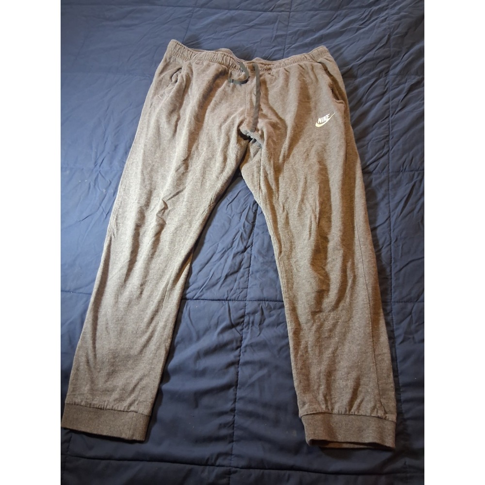 Nike Sportswear Jogger Mens XL Gray Sweatpants Lightweight 804461-071